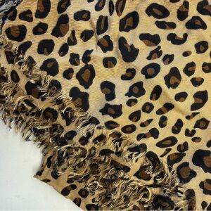 Cheetah Print Scarf